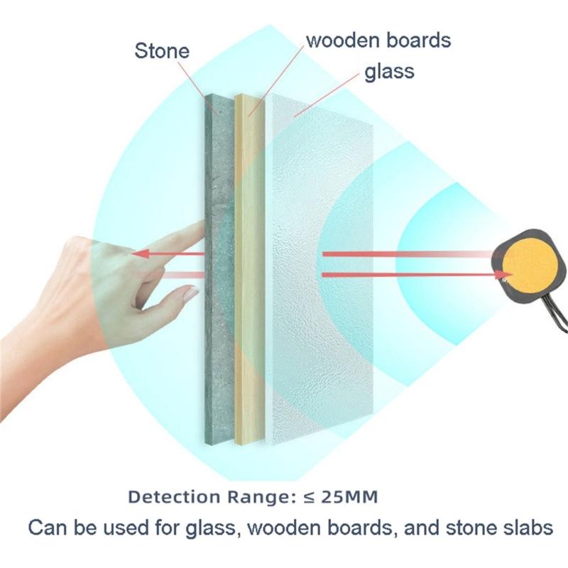 Wood Board Sensor Switches Hidden LED Touchs Sensor Switches Hidden Partition Touchs Sensor Switches Easy Installation
