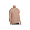 Logo Crew Neck Pullover Short Sleeve T-Shirt Men Tops Light-Brown CU4990-283