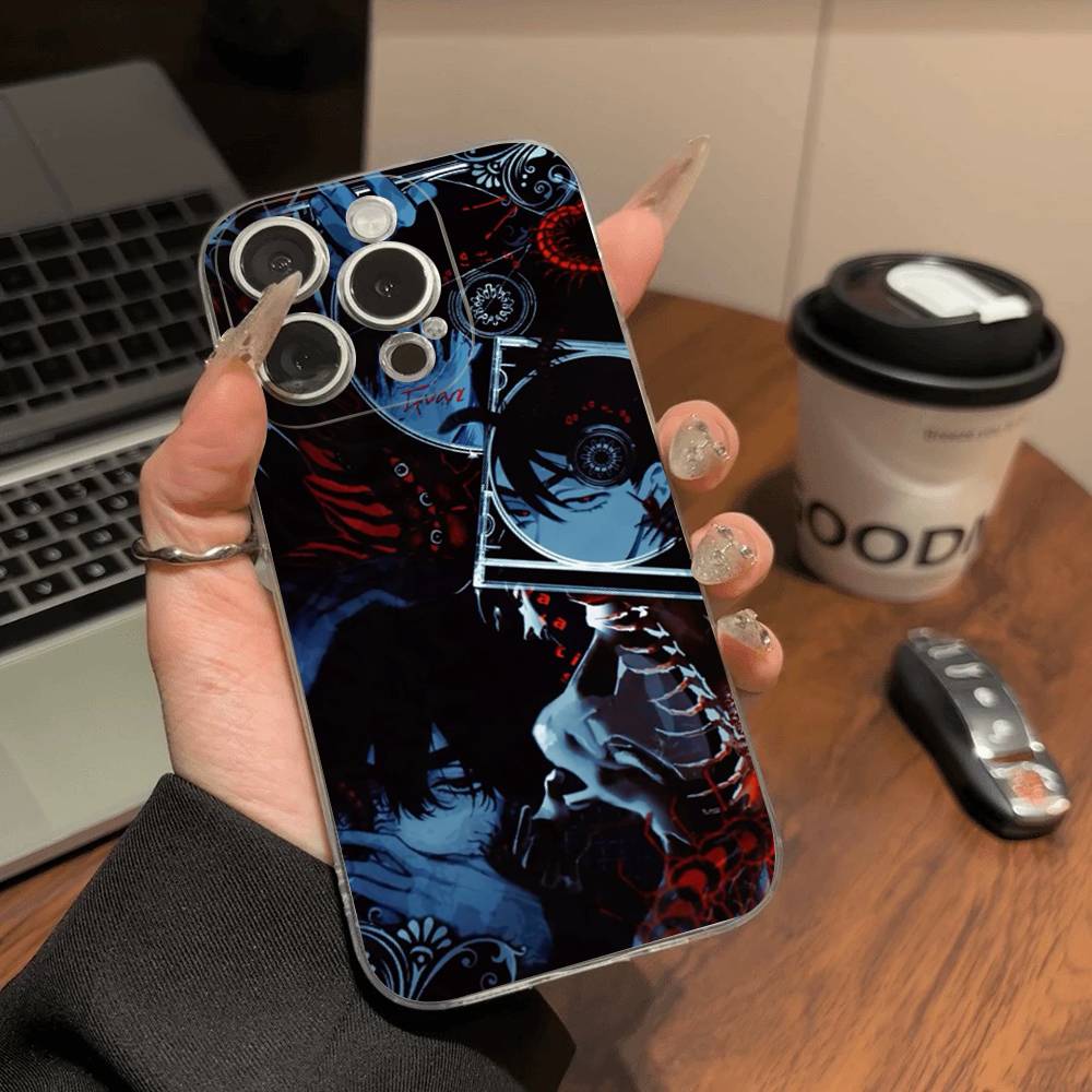 Мультяшный инопланетянин Сцена Иван Тилл Чехол для телефона Для IPhone 17 16 15 14 13 11 12 Pro Max 16 Plus Прозрачный
