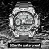 LIGE New Sports Men's Watches Top Brand Luxury Military Quartz Watch Men Waterproof