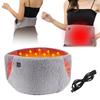 Электрический согревающий пояс для талии, регулируемый поясничный согреватель, пояса для согревания матки, горячий компресс при менструальных спазмах, грелки для согревания живота