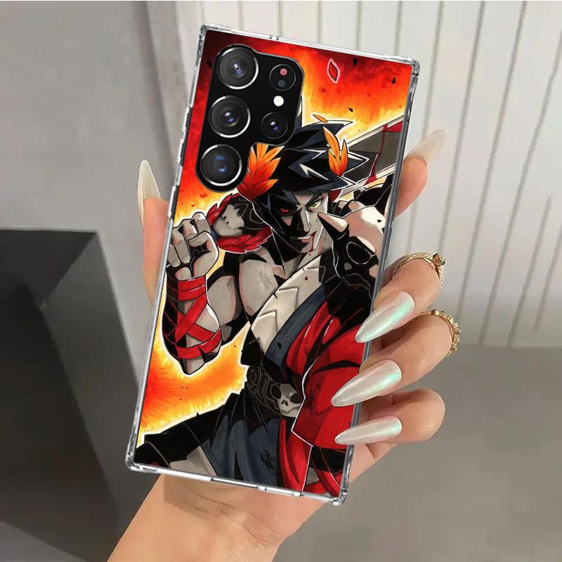 Игровой чехол Hades Action для Samsung Galaxy S26 S24 S23 Ultra S25 Edge S22 S21 Plus S20 FE + Мягкий чехол с принтом Funda Galaxy S