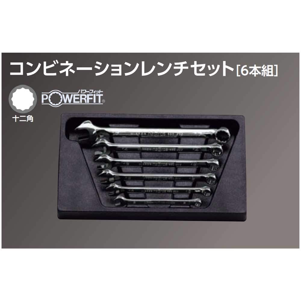 Kyoto Machinery Tools Nepros Combination Wrench Set NTMS206 (KTC)