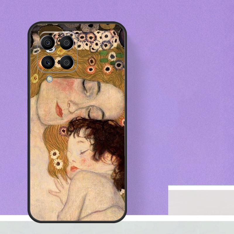 Поцелуй Густав Климт Картина для Samsung Galaxy M13 M33 M53 M12 M32 M52 M14 M34 M54 M20 M51 M21 M30s M31s M15 M55 Чехол