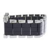 FRED Move one Watches FD012110 Silver blackDial Stainless Steel/rubber Quartz Analog display unisex Used