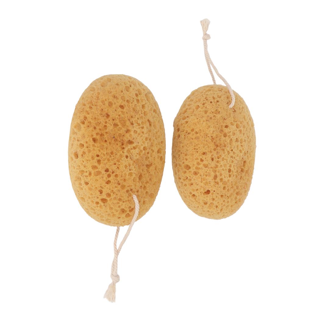 2 шт. скраб для тела, отшелушивающая губка для ванны, мягкая, гладкая, грубая текстура, губка для душа