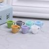 10Pc 1:12 Dollhouse Miniature Mug Water Cup Model Kitchen Accessories Toys
