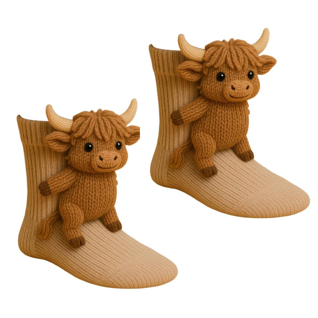 1 пара мультяшных хлопковых носков с животными, мягкие носки для сна, модные напольные носки для рождественских праздников, домашние подарки