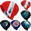 Scuba Diving Flag Merch Beanie Hat Scuba Diver Skullies Cap 2023 Sport Caps Gifts for Adult Diving Diver Accessories Beanies