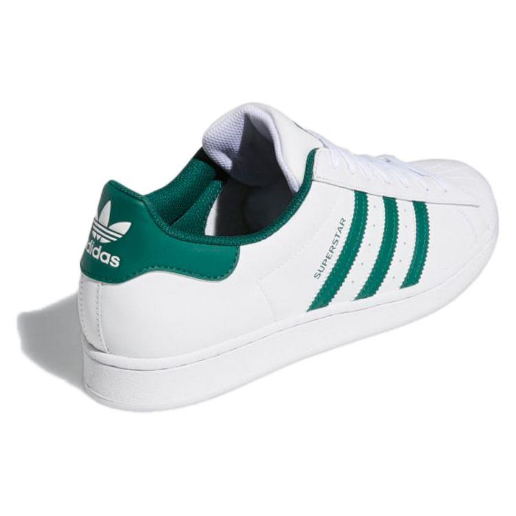 Adidas Superstar White Collegiate Green Unisex Sneakers Cloud-White GZ3742
