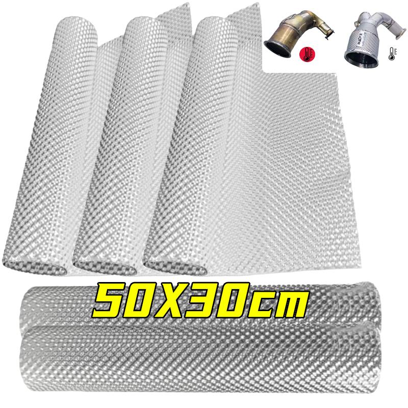 Автомобильный термозащитный экран выхлопной системы алюминиевый для подкапотного пространства под шасси защита аксессуаров сплав тисненый узор пластина