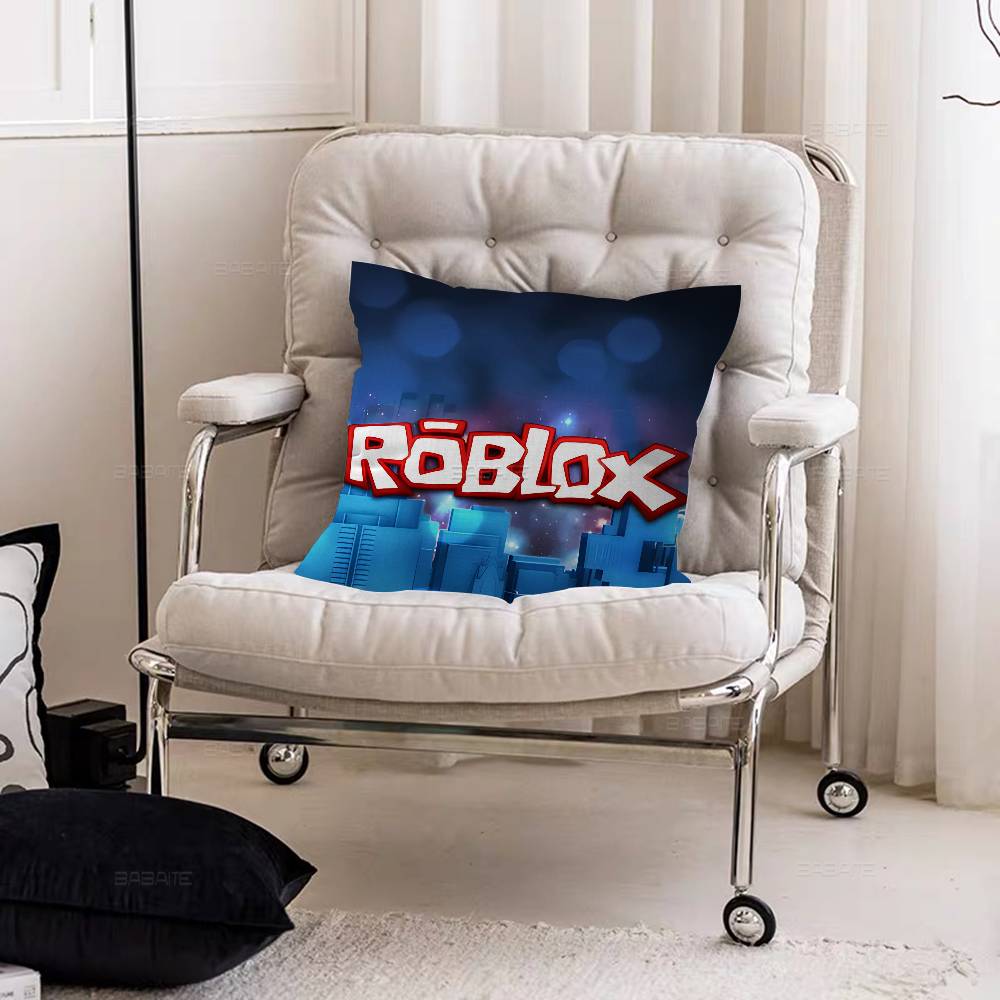 Игровой R-Robloxs Крутая Подушка Подарок Домашний Офис Декор Спальня Диван Автомобильная Наволочка чехол 45x45