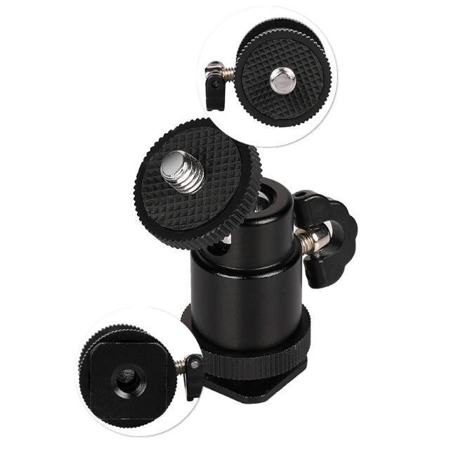 Универсальный кронштейн для подвеса камеры с заполняющим светом и горячим башмаком