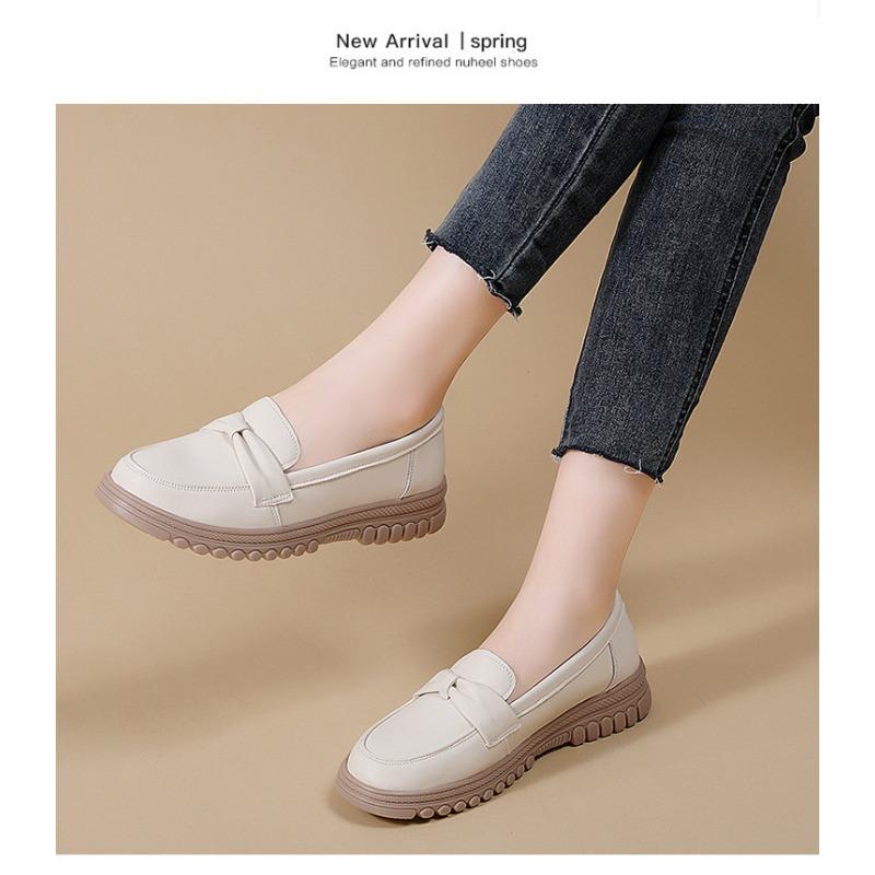 Новые модные туфли-бобы на одной ноге с мягкой подошвой для мам