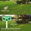 Ultrasonic Solar Animal Repeller: Multi-Purpose for Cats, Birds & Rodents