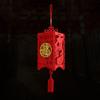Golden Fu Character 3D Palace Lantern Red Lucky Charm NEW New Year Hanging Lantern  Home Decoration
