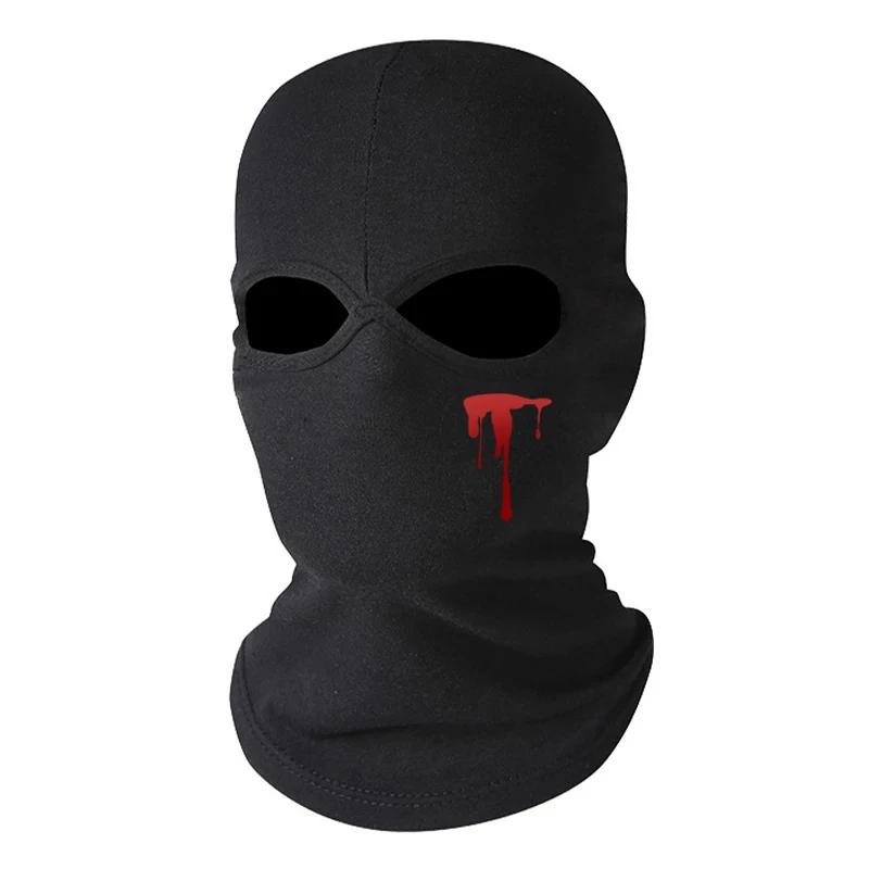 Full Face Balaclava Mask Tactical CS Winter Ski Cycling Hat Sun Protection Scarf Outdoor Sports Private Custom DIY Beanie