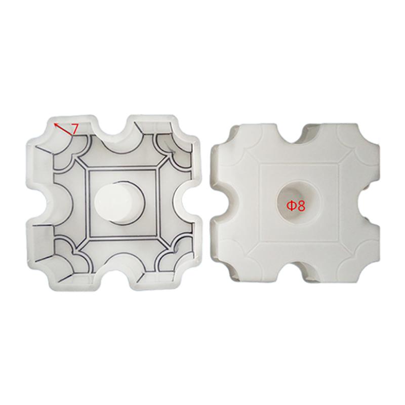 Несколько форм садовый пластиковый кирпичный пресс-форма для укладки тротуарной дорожки Diy Path Maker