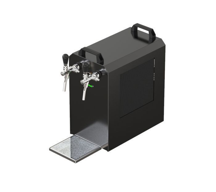 Tireuse à bière - ICH-ZAPFE.DE - STREAM 80K - 2 lignes - Pompe à membrane - Professionnelle