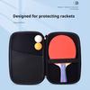 Table Tennis Racket Cover Waterproof Hard Shell Ping Pong Paddle Case Table Tennis