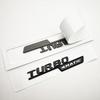 3D ABS Glossy Black GLA45 Logo Letters TURBO 4MATIC Badge Car Trunk Emblem Sticker For Mercedes Benz AMG X156 Auto Accessories AN1