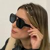 Luxury Designer Sunglasses for Women Fashion Vintage UV400 Protection Colored Lenses Sun Shade Glasses Brand
