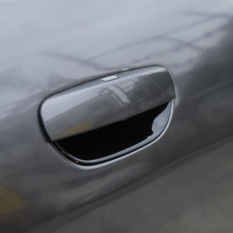 Ca ABS внешняя дверная ручка чаша орнамент крышка декоративная наклейка подходит для Dodge Challenger 2015 Up внешние аксессуары