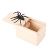 1pc Quality Prank Wooden Scare Box Trick Spider Funny Crafts Scare Box Wooden Hidden Box Fun Game Prank Trick Friends Miniatures