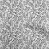 Cotton Flex Light Gray Fabric Floral Sewing Material Print Fabric By The Yard 40 Inch