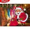 Алмазная вышивка Распродажа Санта-Клаус 5D DIY Алмазная картина Рождественская мозаика Мультфильм Ремесло Праздничный подарок