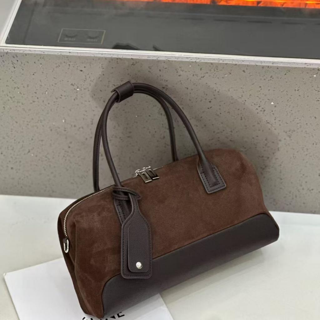 Ретро Сумка Женская из Кожи с Масляной Пропиткой 2025 Новая и Цветная Сумка Мессенджер Сумка Под Мышку Женская Сумка из Натуральной Кожи Повседневная Сумка