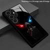 Чехол для телефона с 2D-рисунком для Samsung S26 S25 S24 S23 S22 S21 S20 A56 A36 A16 Защитная крышка из закаленного стекла