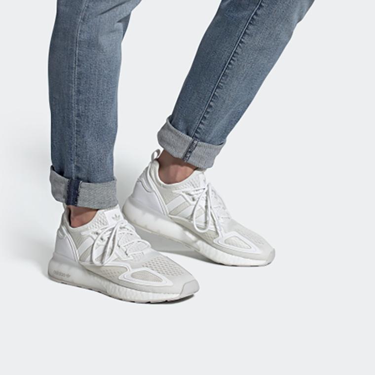 adidas ZX 2K Boost 'Triple White' Men's GY2688