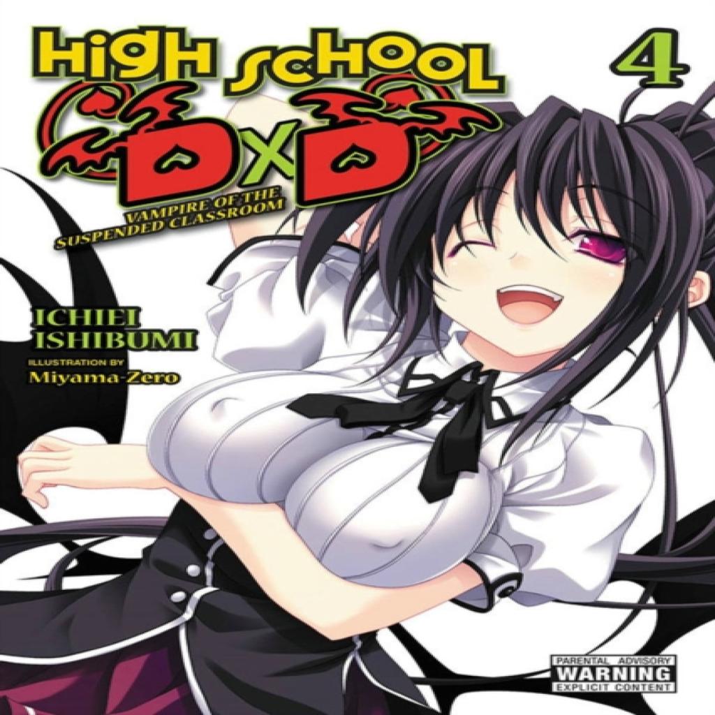 High School DxD Vol. 4 light novel by MiyamaZero MiyamaZero Paperback Book 9781975312312