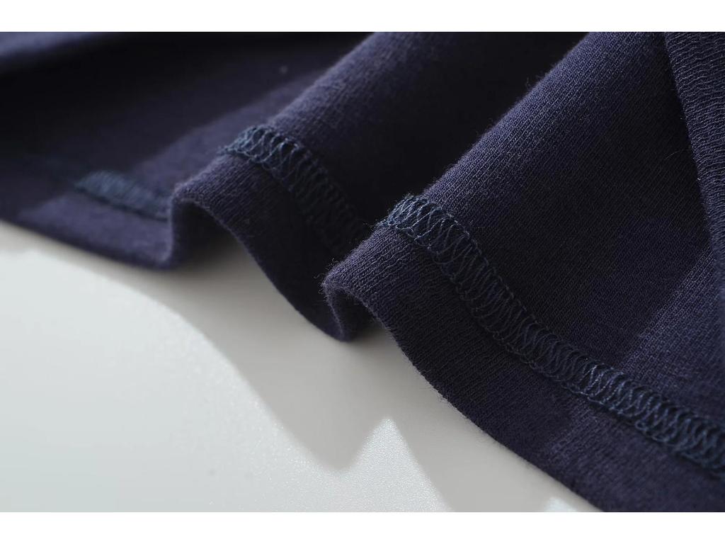 Женская американская остромодная облегающая футболка-henley с длинным рукавом - Универсальная базовая футболка, 2025