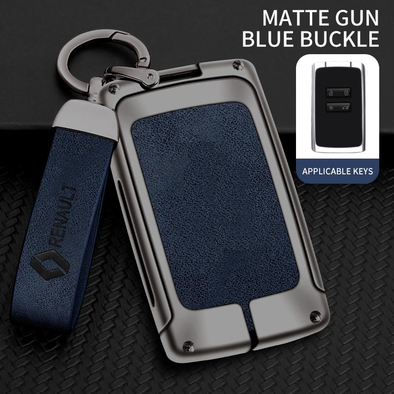 Металлический чехол для автомобильного ключа сумка для Renault Koleos Captur Megane Clio Scenic Talisman Kangoo Laguna Twingo Arkana для Dacia Sandero Card