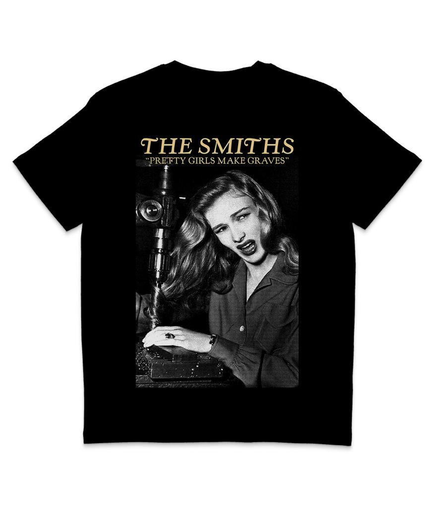 The Smiths - Pretty Girls Make Graves - Вероника Лейк - Органическая футболка Мужская Женская Футболки Топ - HT
