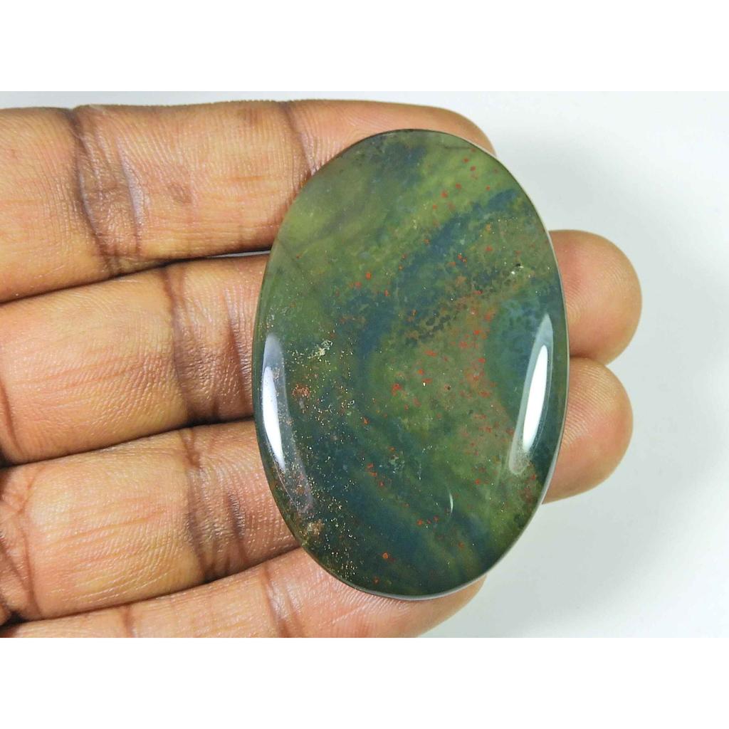 83Cts. Натуральный африканский кровавик овальный кабошон россыпью драгоценный камень 35X54X05 мм SK-1829