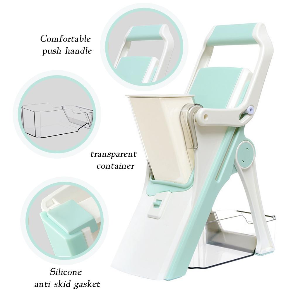 5 в 1 Многофункциональный овощерезка для мяса, картофеля, терка для моркови, измельчитель фруктов, инструмент, кухонные гаджеты, аксессуары