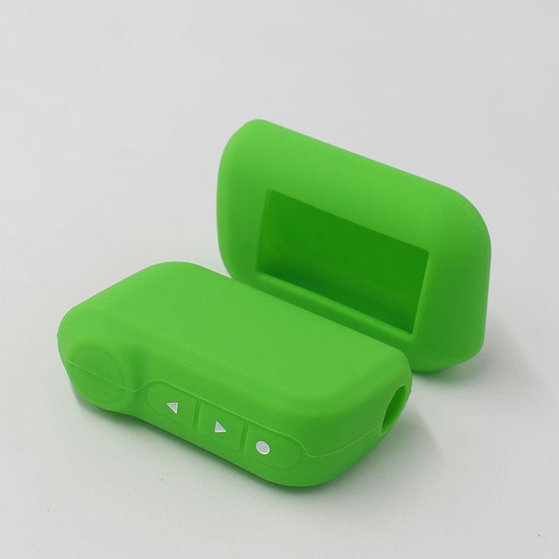 Новый двухсторонний силиконовый чехол для автомобильного ключа, портативный Starline A93, экологически чистый силиконовый автомобильный дистанционный брелок для русской сигнализации