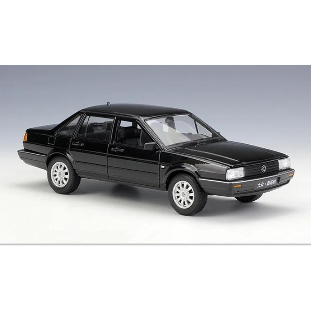 Welly 1/24 Модель автомобиля из сплава Volkswagen Santana Литой металл Классические ретро-автомобили Модель автомобиля Симуляция Коллекция Детский подарок