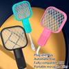USB Mosquito Swatter Trap Pest Control Electric Shock Mini Mosquito Killer Lamp Portable UV Light Fly Bug Zapper Summer