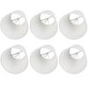 6PCS Fabric Chandelier Lampshade Wall Lamp Cover Shade for Living Room Bedroom Hotel Decor