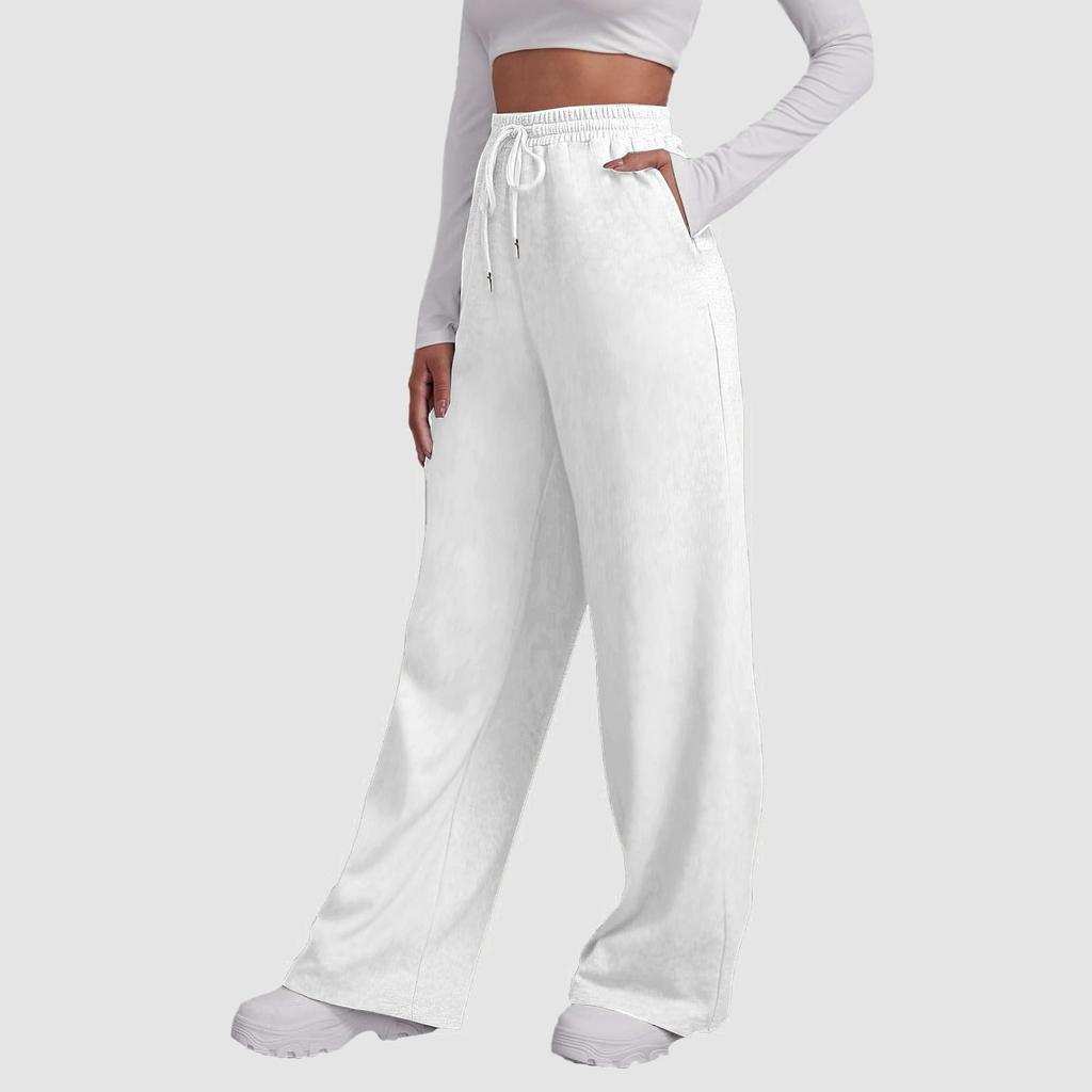 Women's High Waisted Wide Leg Sweatpants Casual Yoga Jogger Pants