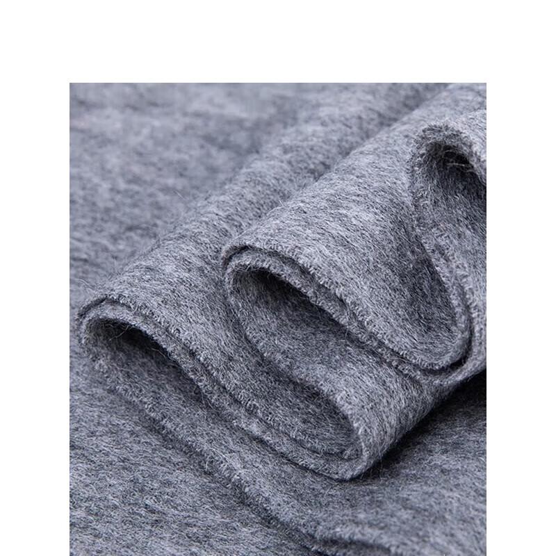 Hengyuanxiang Pure Wool Tassel Scarf