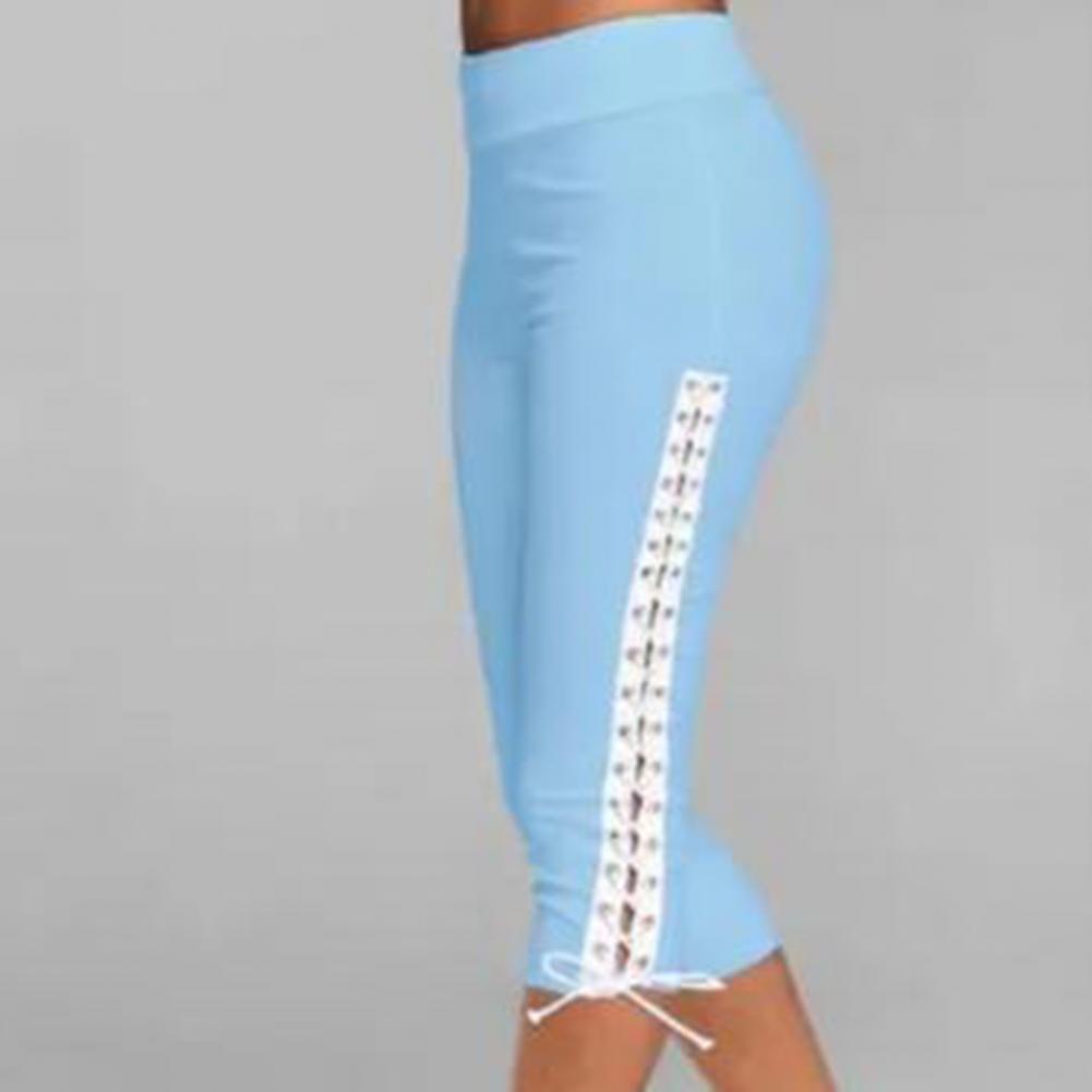 Женские спортивные брюки, летние женские шорты, штаны для йоги, тонкие, быстросохнущие, большого размера, со средней талией, для бега, женские леггинсы