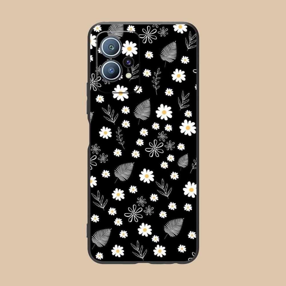 Классический чехол для мобильного телефона с ромашками для Huawei P60 P50 P40 P30 P20 P10 P9 P8 Pro Lite Plus Цветной печатный чехол Роскошный чехол