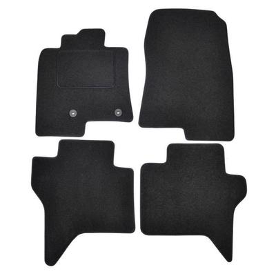 Tapis De Sol Mitsubishi, Pajero 5D, Velours Noir, 4 Pièces