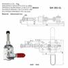 GH-301-CL and 301-CR Handle Quick Release Left and Right Push-pull Toggle Clamp quick release push pull clamp HS CH 301CR 301RL
