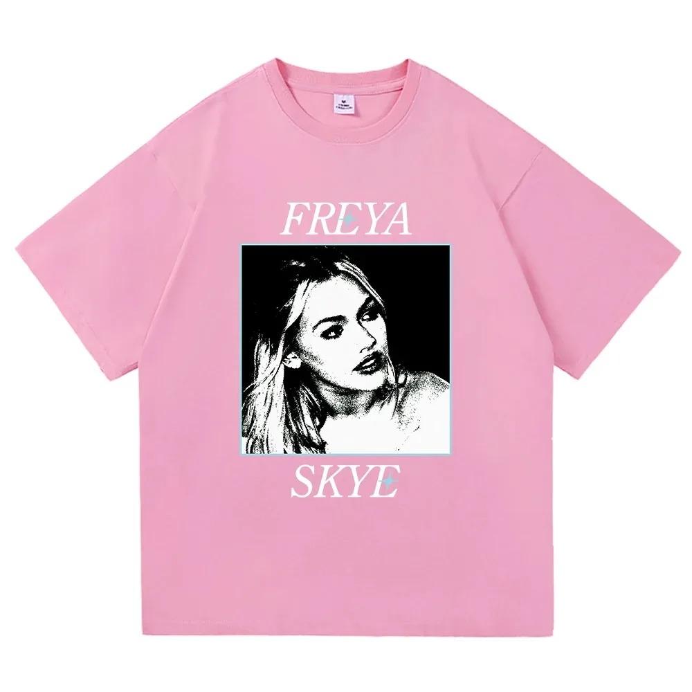 Freya Skye Stars Align Tour Poster Print TShirt Unisex Harajuku Street Style Cotton Tee Loose Fit New Summer TShirt